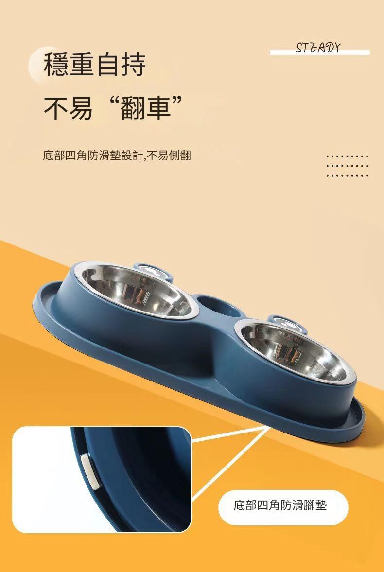 寵物不鏽鋼食盆（多色）