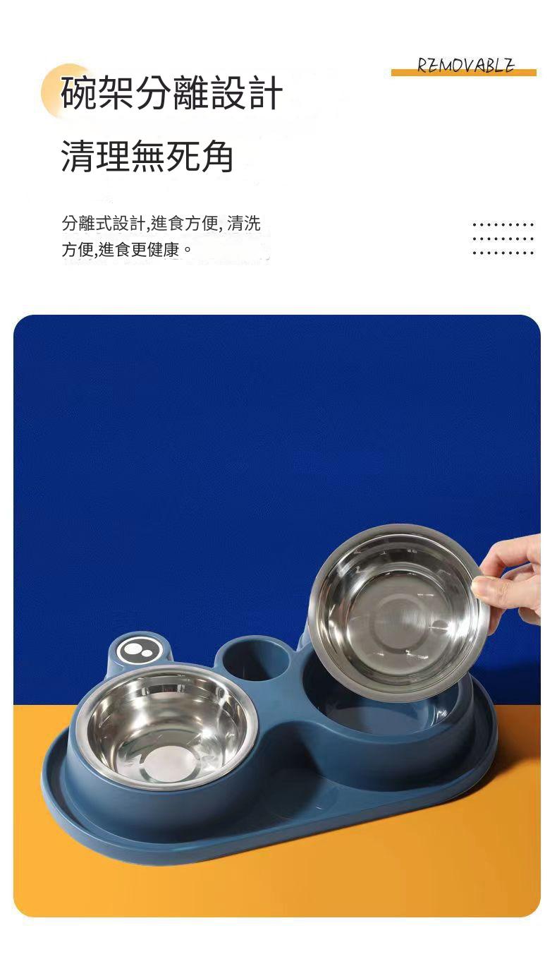 寵物不鏽鋼食盆（多色）