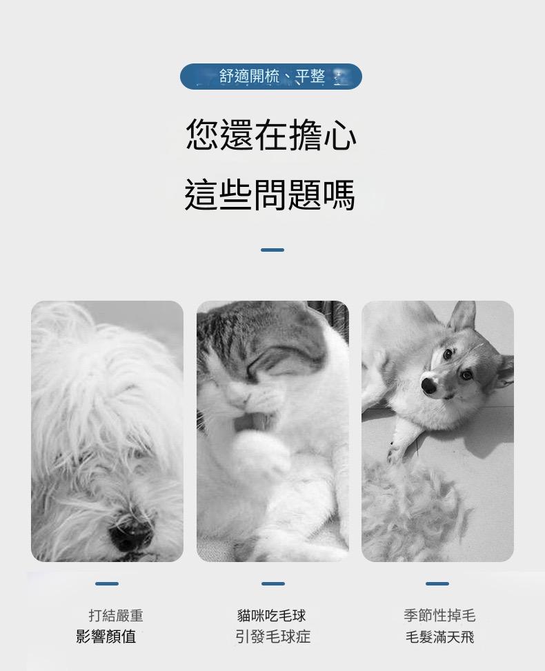 寵物開結梳子