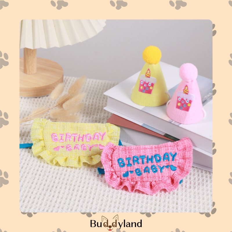 生日祝福 Birthday wishes hat / birthday wishes scarf F001(s001)