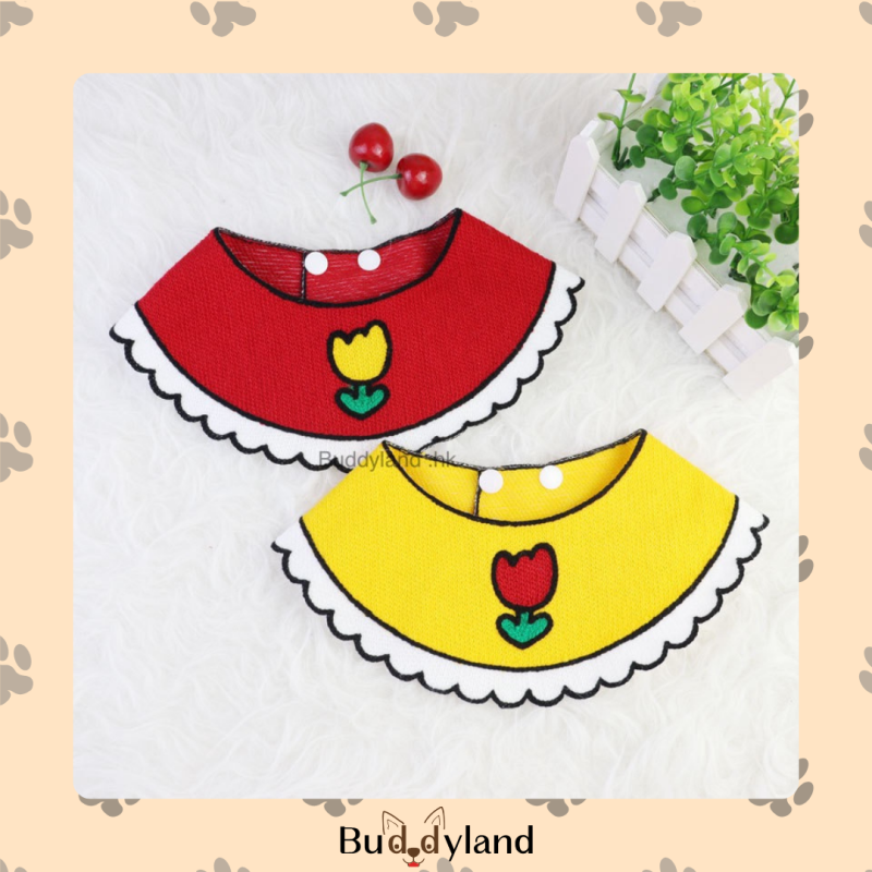 漫畫花花圍巾 cute comic flower scarf (Y001 s009)
