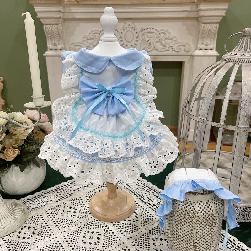 Ribbons ruffle Lolita (blue) (X001 c055)